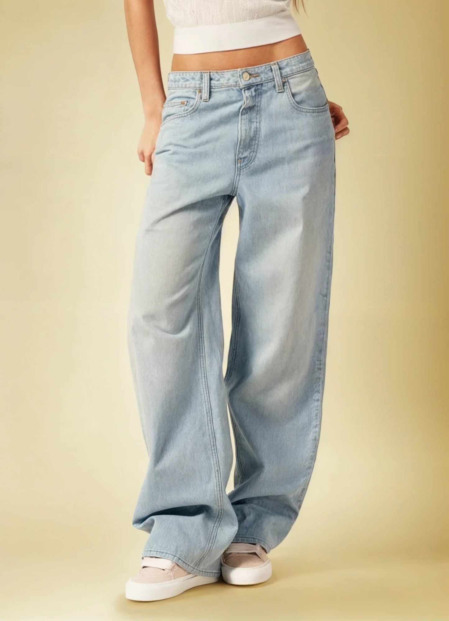 Cosmo Blue Baggy Jean