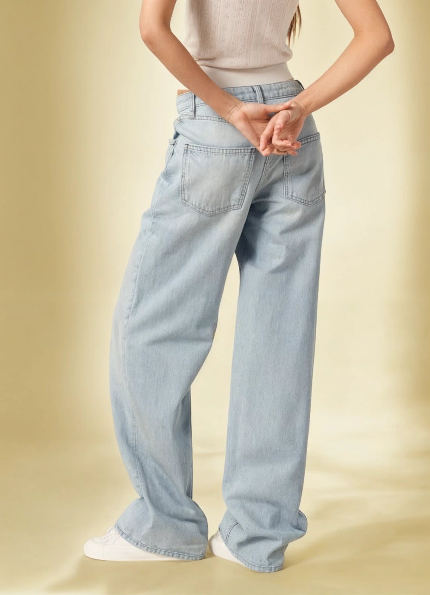 Cosmo Blue Baggy Jean
