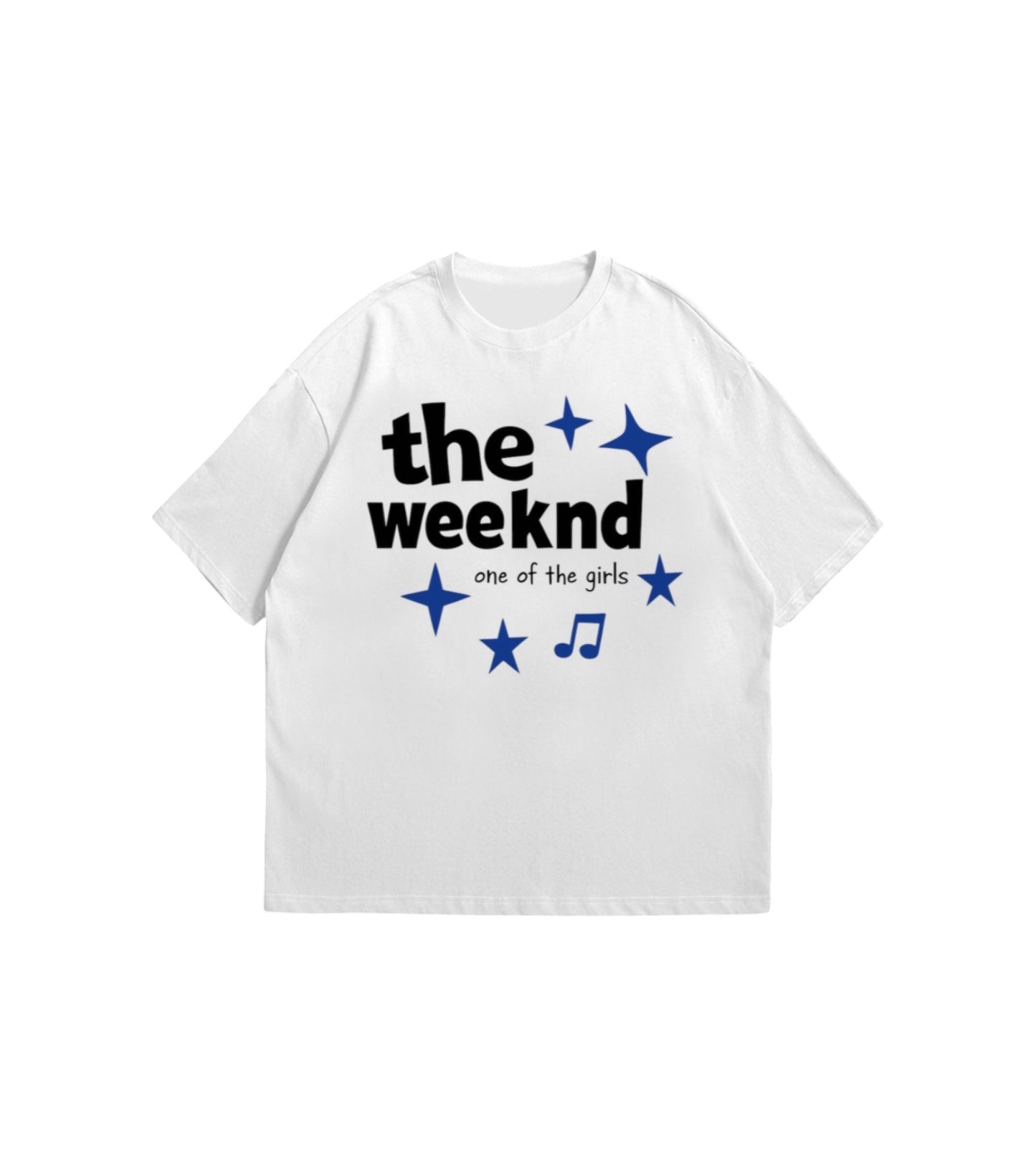 The Weeknd White tee