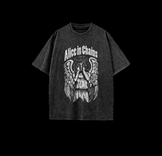 Alice in Chains Acid Black Tee