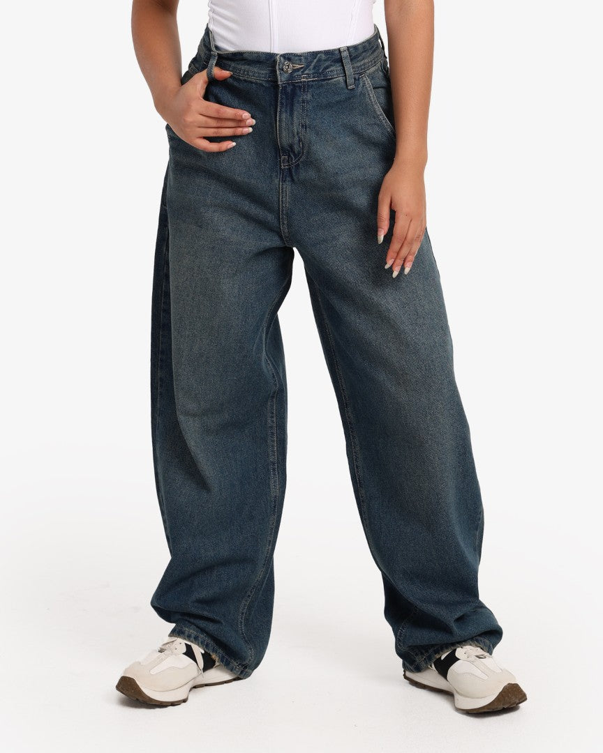 Dark Vintage Baggy Jeans