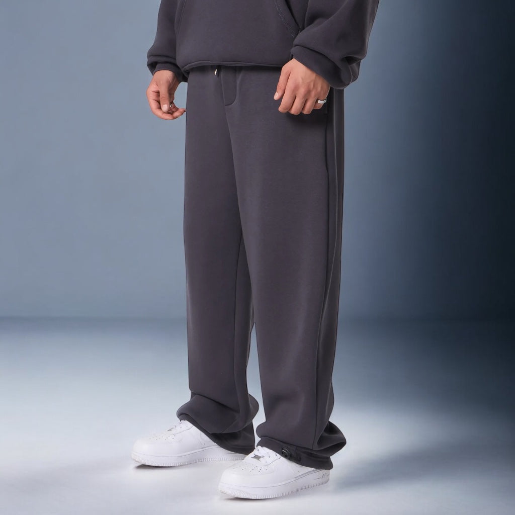 Dark Gray Loose Sweatpant