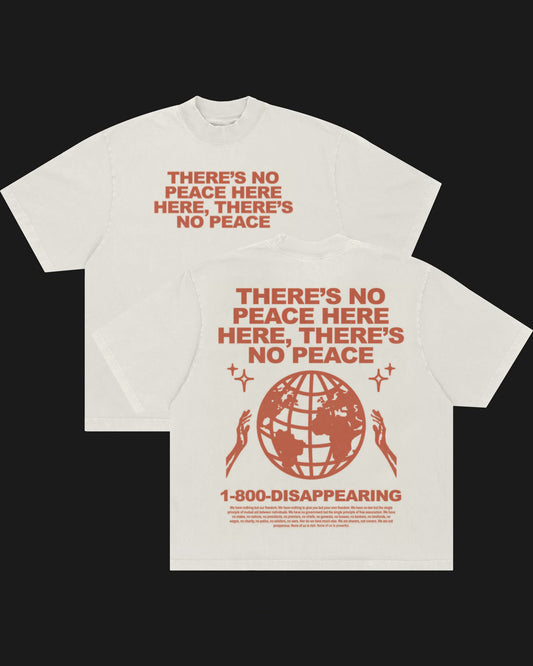 No Peace White Tee