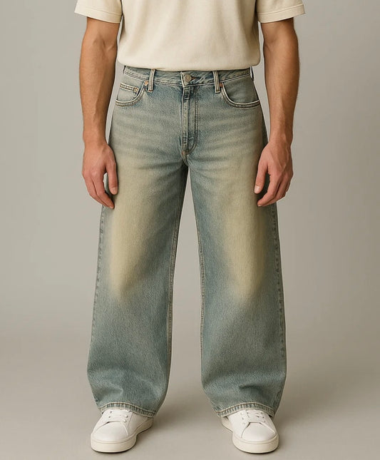 Sandy Blue Baggy Jean