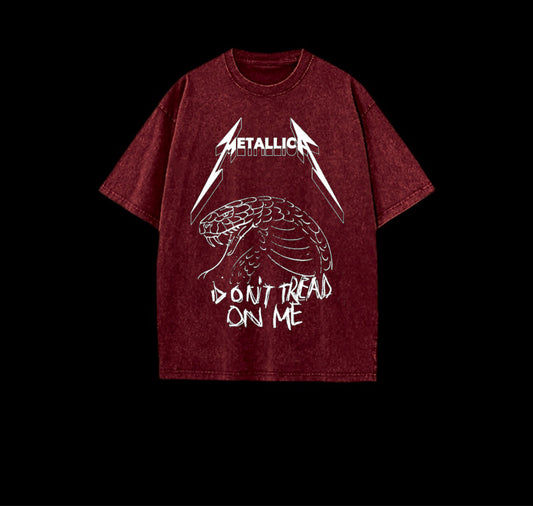 Metallica Acid Red Tee