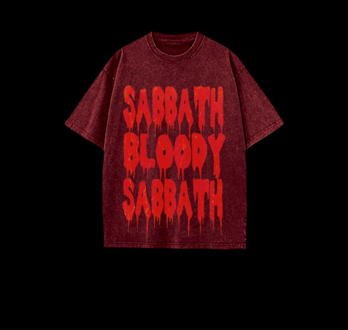 Black Sabbath Acid Red Tee