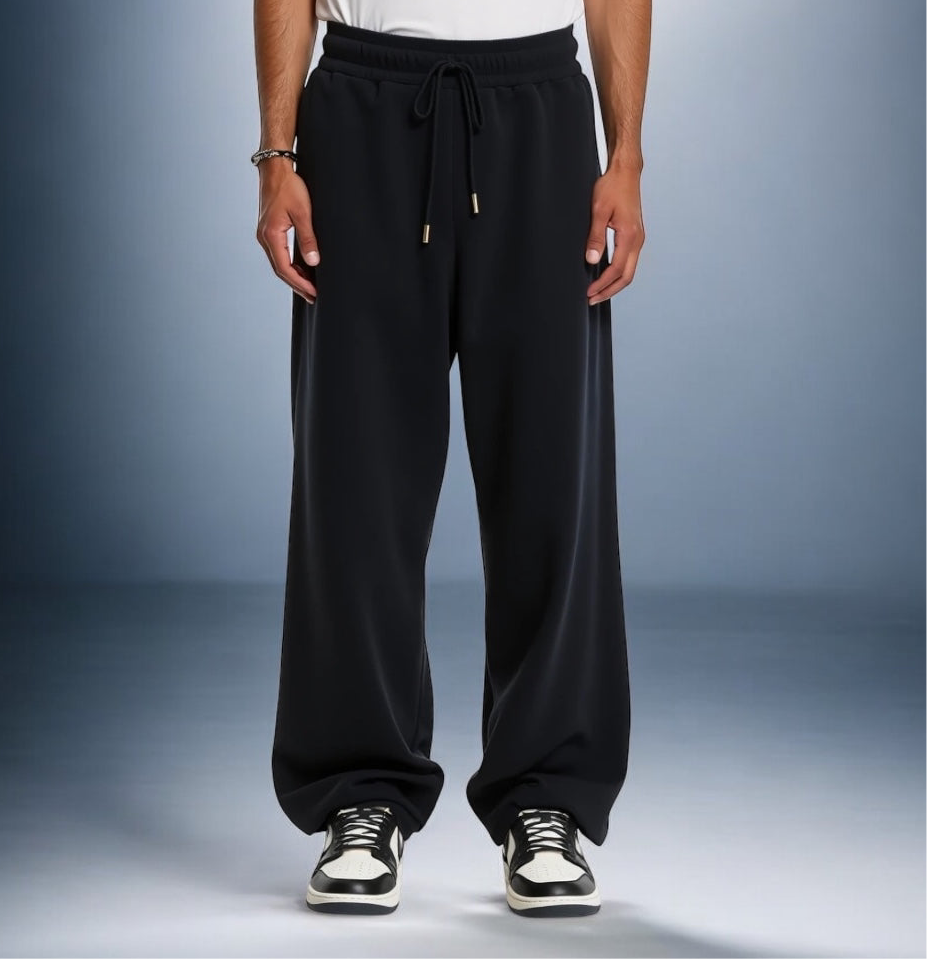 Black Loose Sweatpant