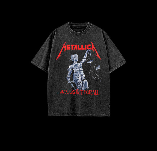 Metallica Acid Black Tee