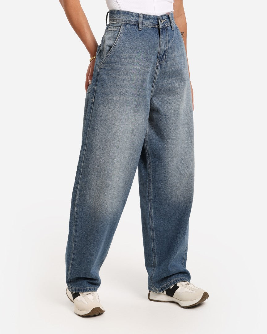 Faded Blue Baggy Jeans