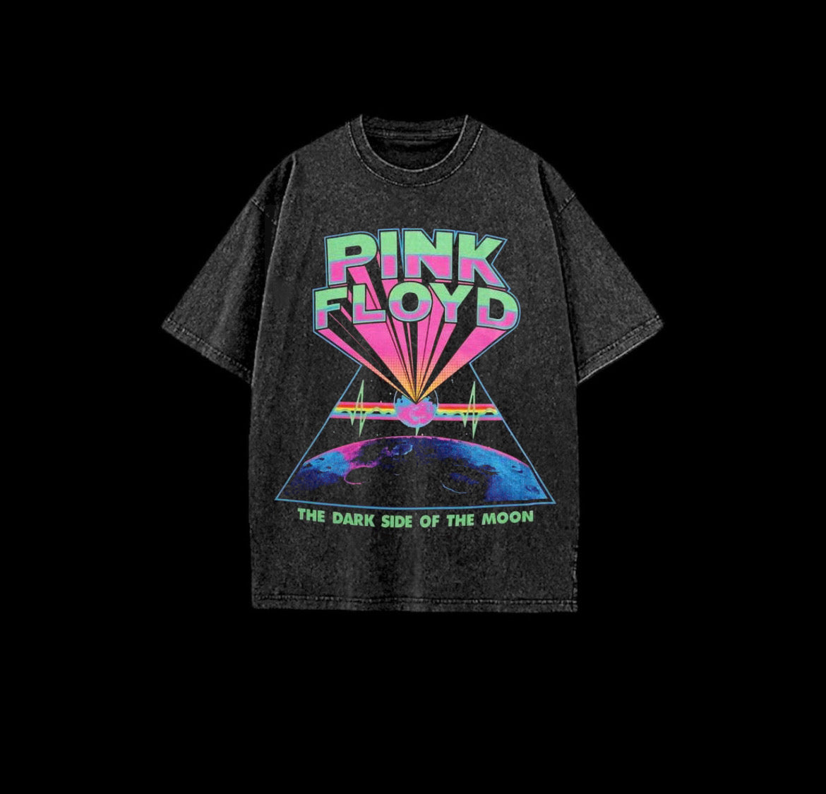 Pink Floyd Acid Black Tee