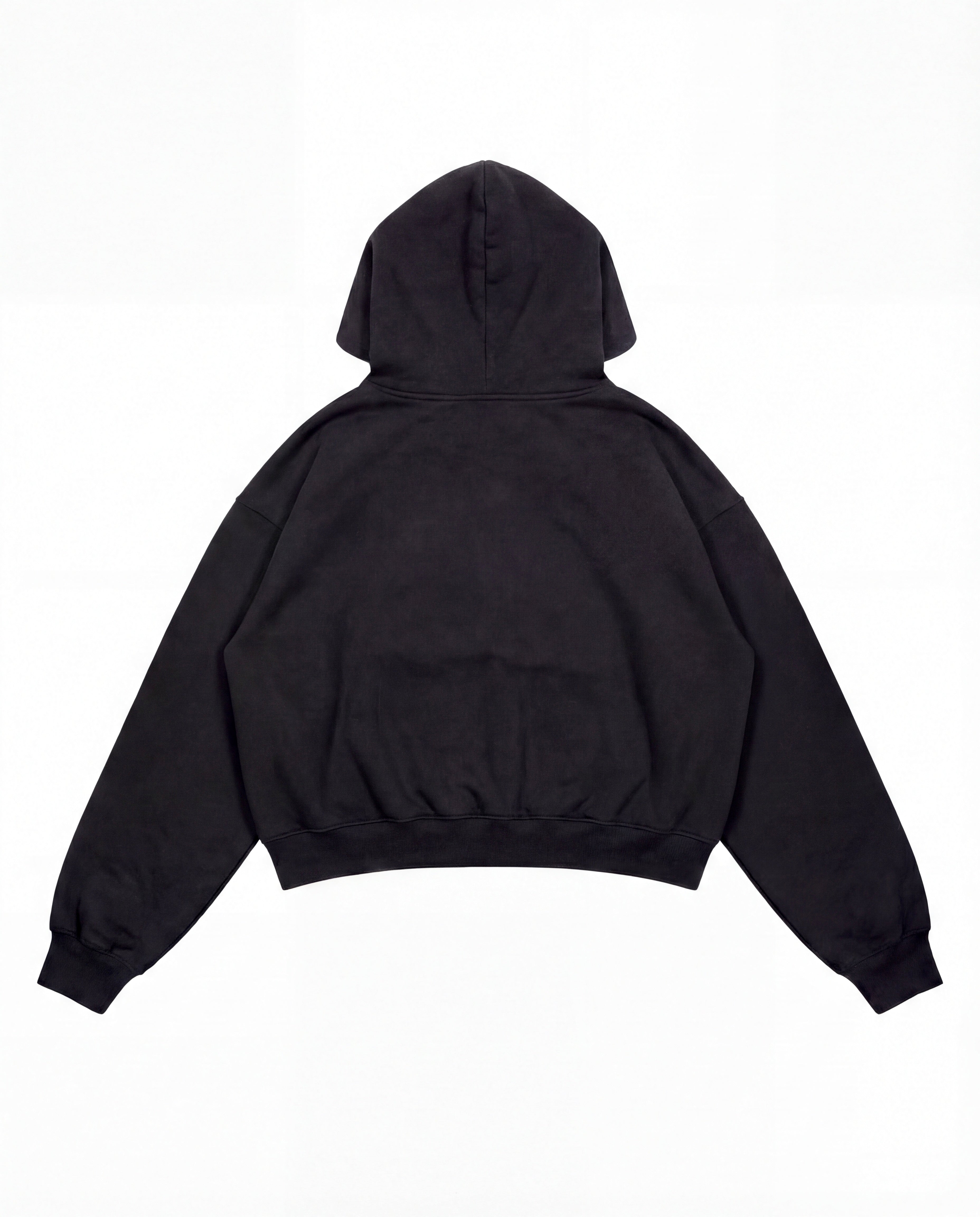 Blessed Black Boxy Hoodie