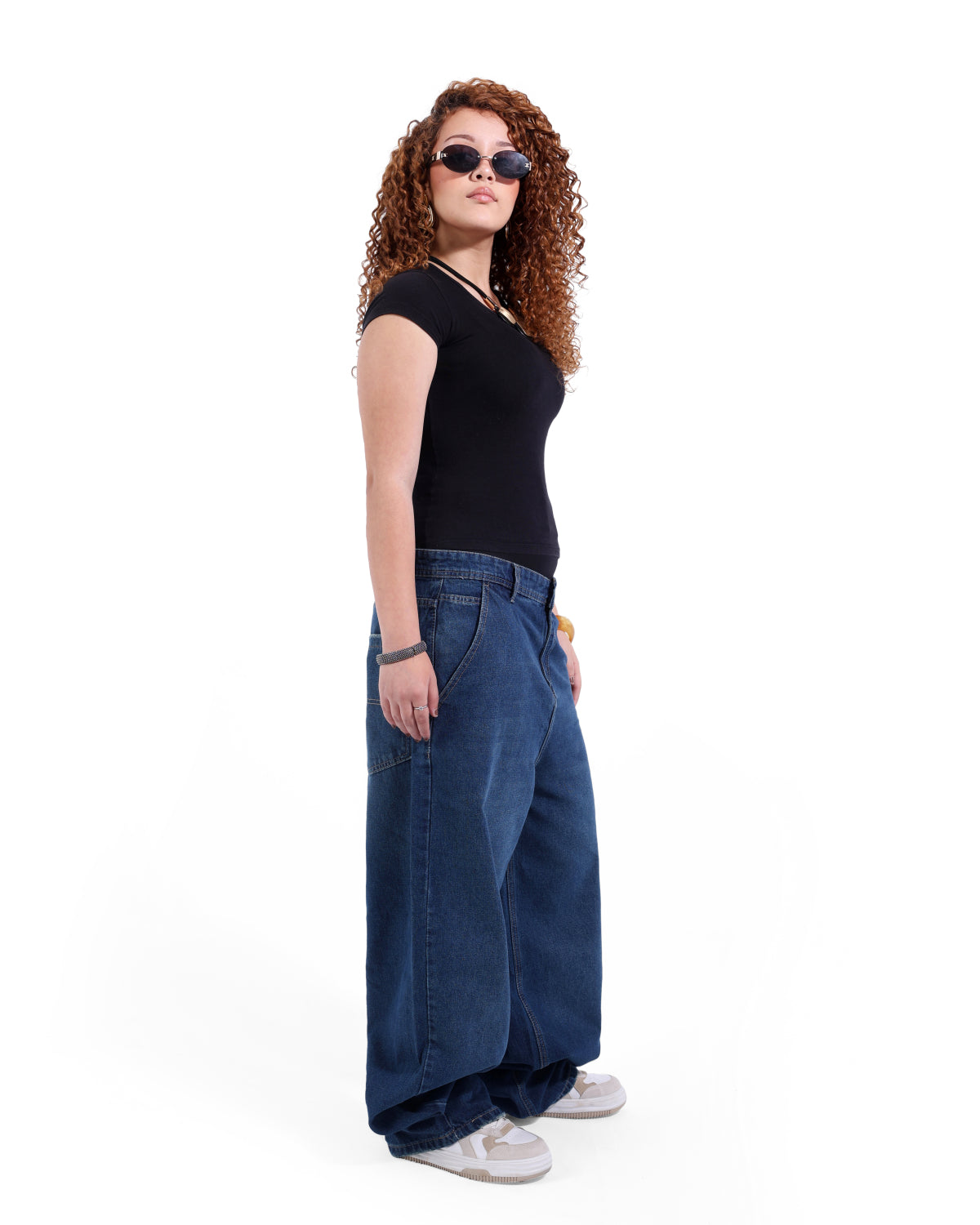 Gravity Blue 30 Baggy Jeans