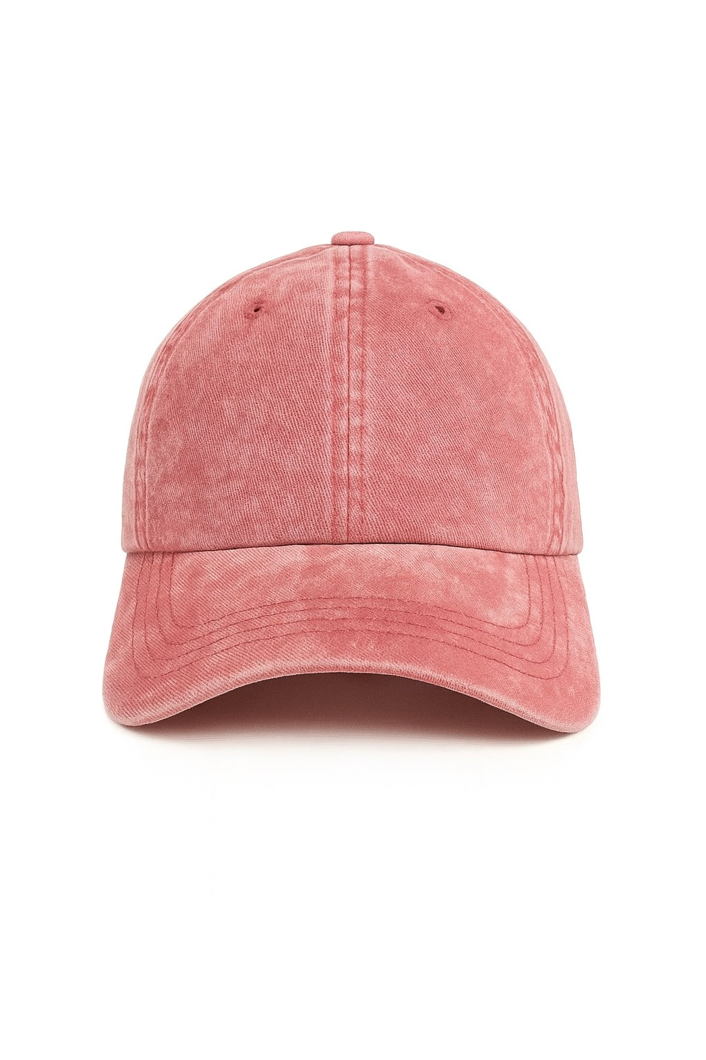ACID-WASHED BASEBALL CAP – Pink
