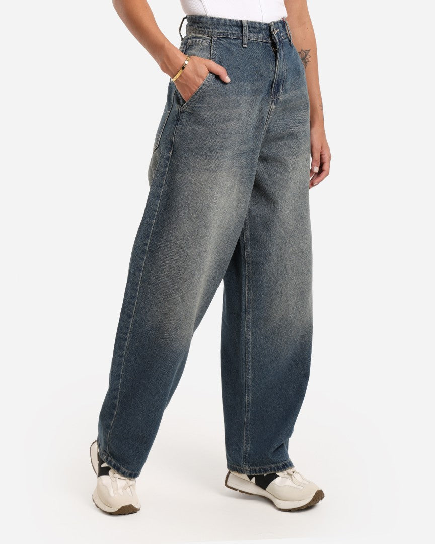 Deep Faded Vintage Baggy Jeans