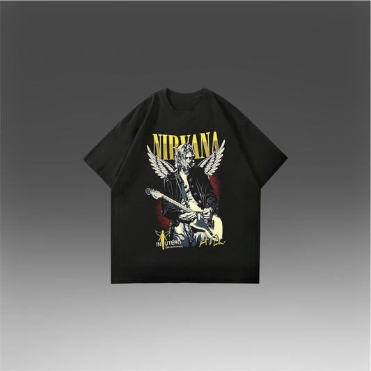 Nirvana Black Tee