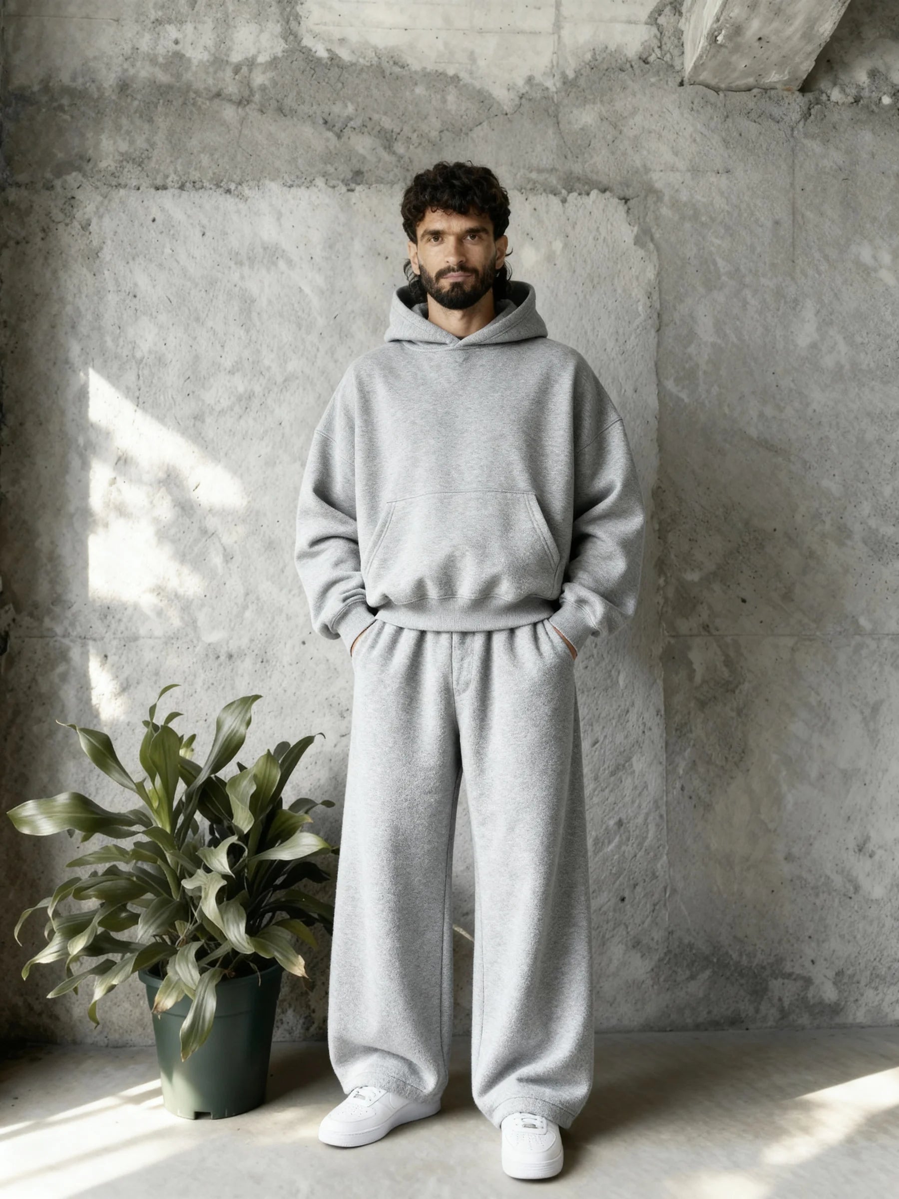 Light Gray Full Boxy Set