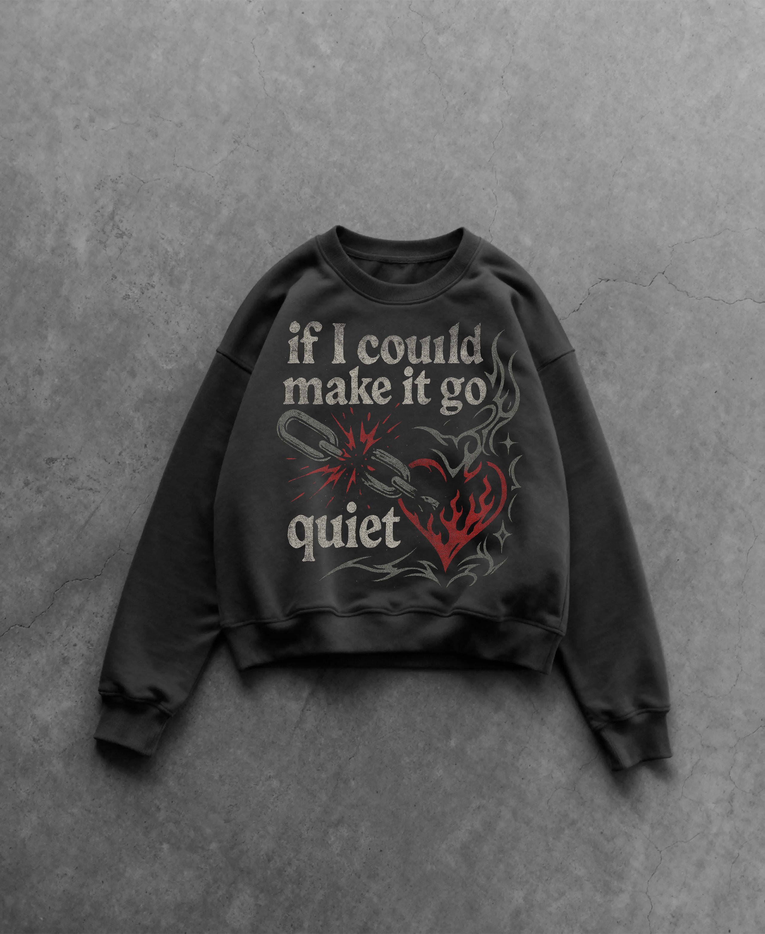 If I Could Go Boxy Sweatshirt