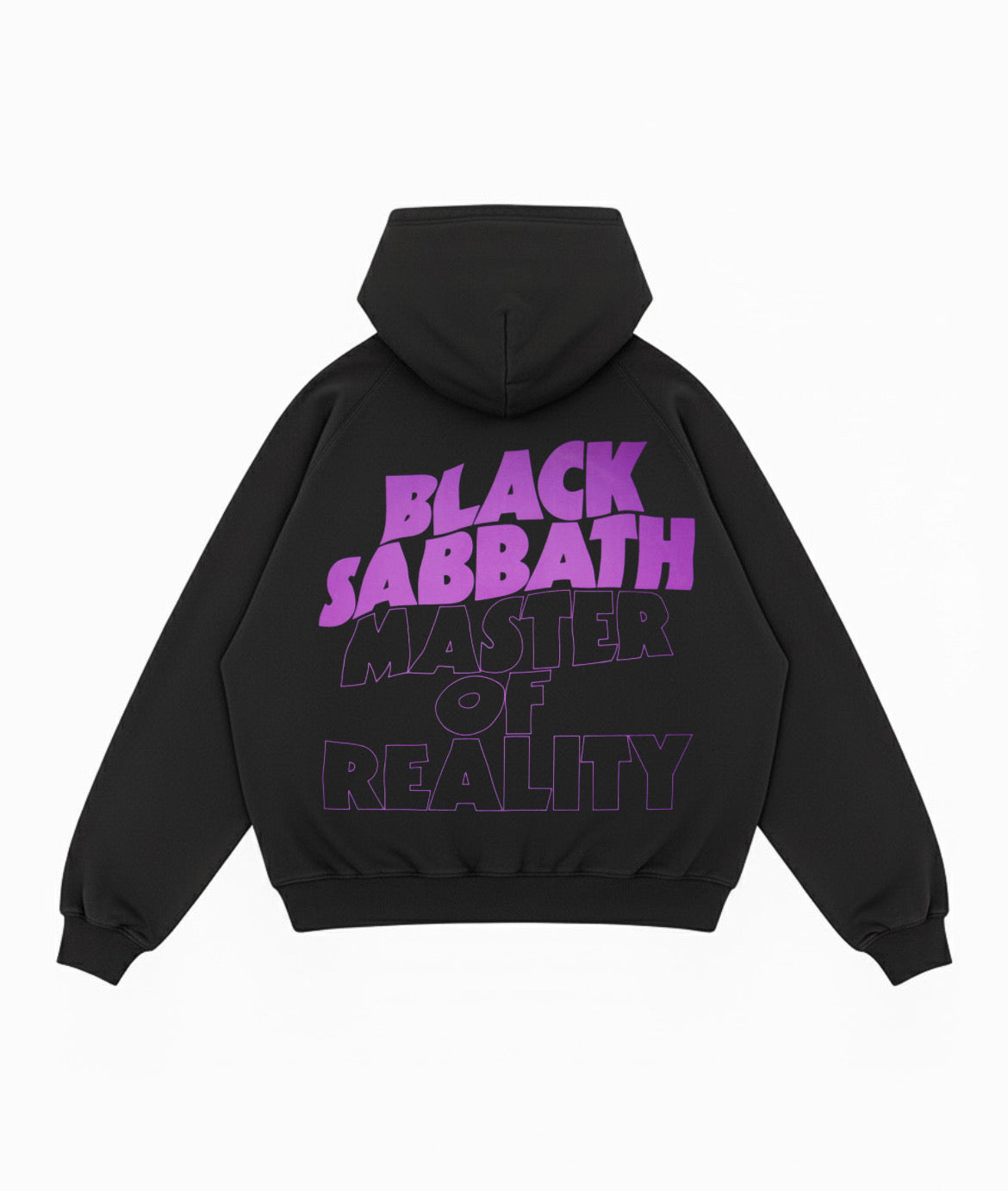 Black Sabbath Black Boxy Hoodie
