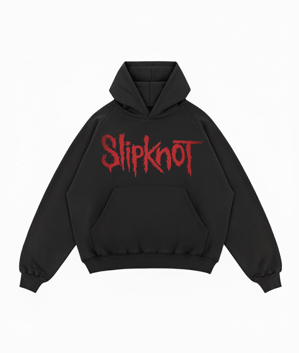 Slipknot Black Boxy Hoodie
