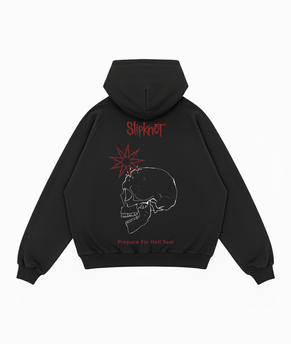 Slipknot Black Boxy Hoodie